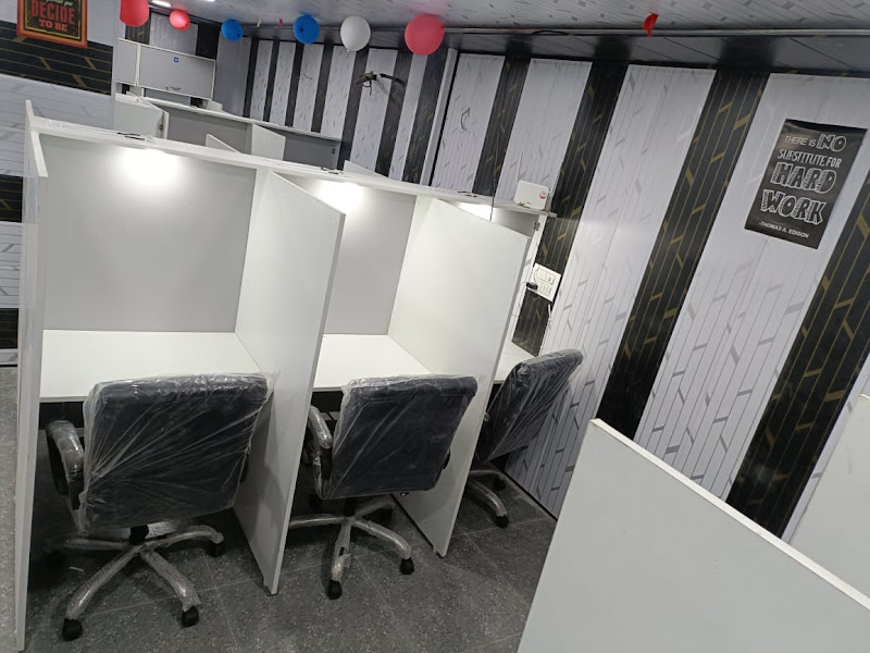 Study cubicles at Yadav Library Nayagaon